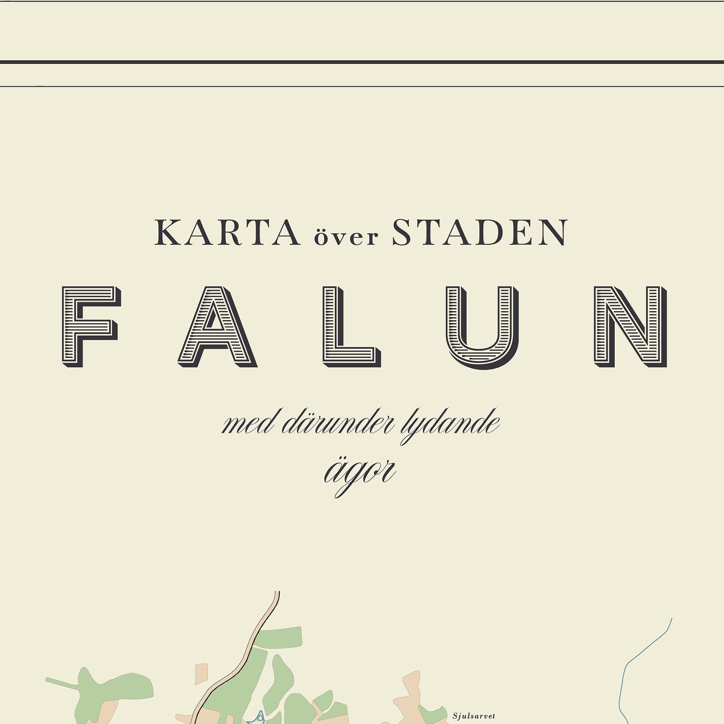 Falun Kartposter 2024