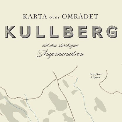 Kullberg - Kartposter i vintage-stil