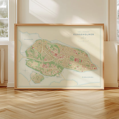 Kungsholmen - detailed district map
