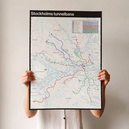 Stockholms tunnelbana - Poster