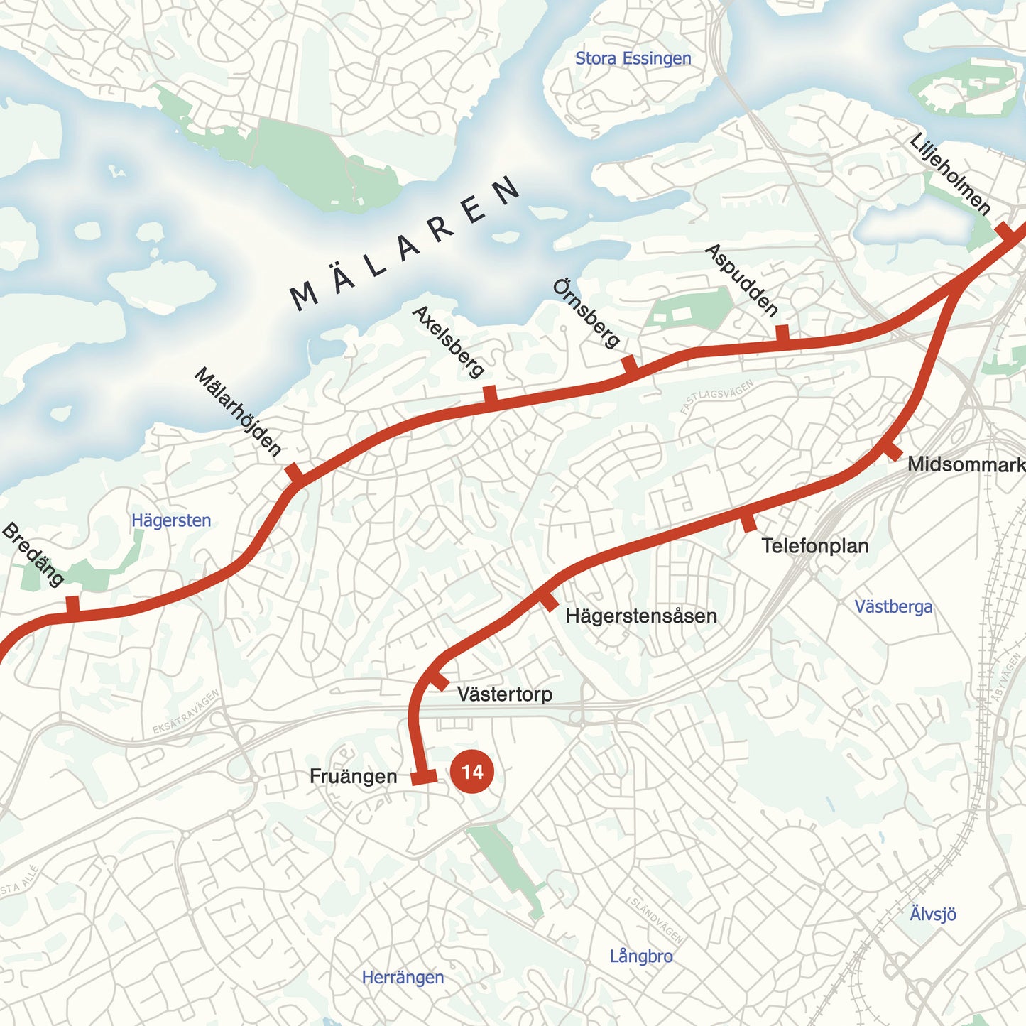 Stockholms tunnelbana - Poster