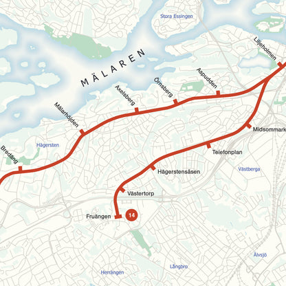 Stockholms tunnelbana - Poster